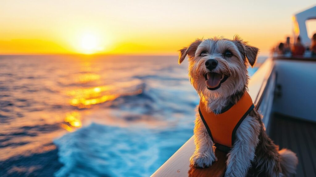 Passeport et vaccins : Preparez votre croisiere avec votre chien selon les lois maritimes