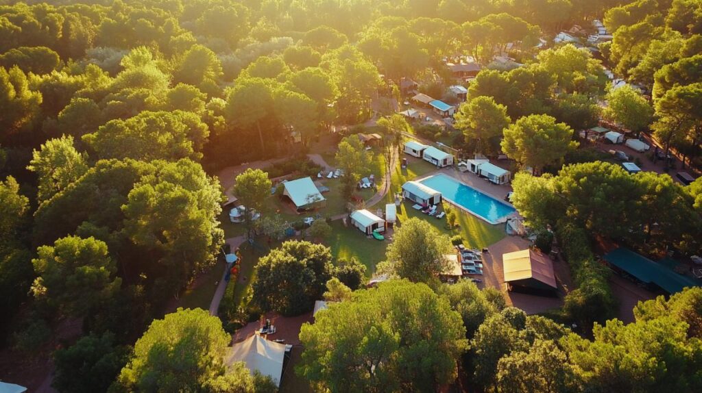 Découvrez le Camping Le Cormoran 5 étoiles : votre havre de paix avec espace bien-être premium